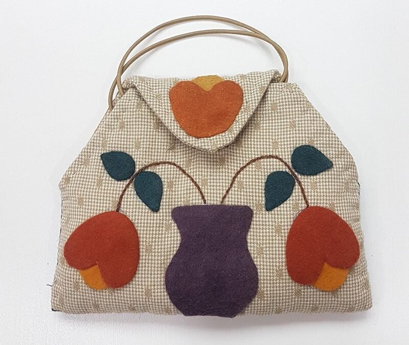 Primer bloque patchwork: Nine‑Patch