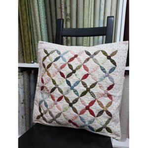 Patrón Cojín pétalos