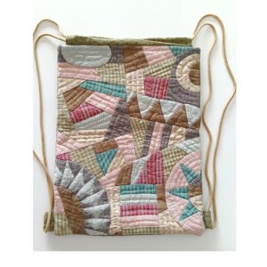 Mochila paperpiecing aplicado