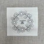 Entretela soluble corona margaritas