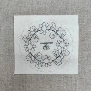 Entretela soluble corona margaritas