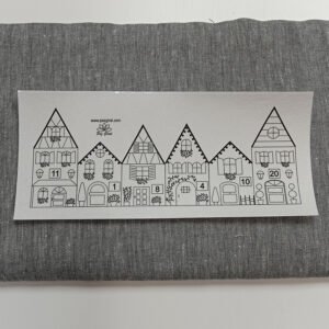 Entretela soluble casas unidas