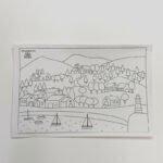 paisaje mar y montaña