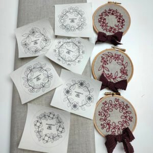 entretela soluble impresa